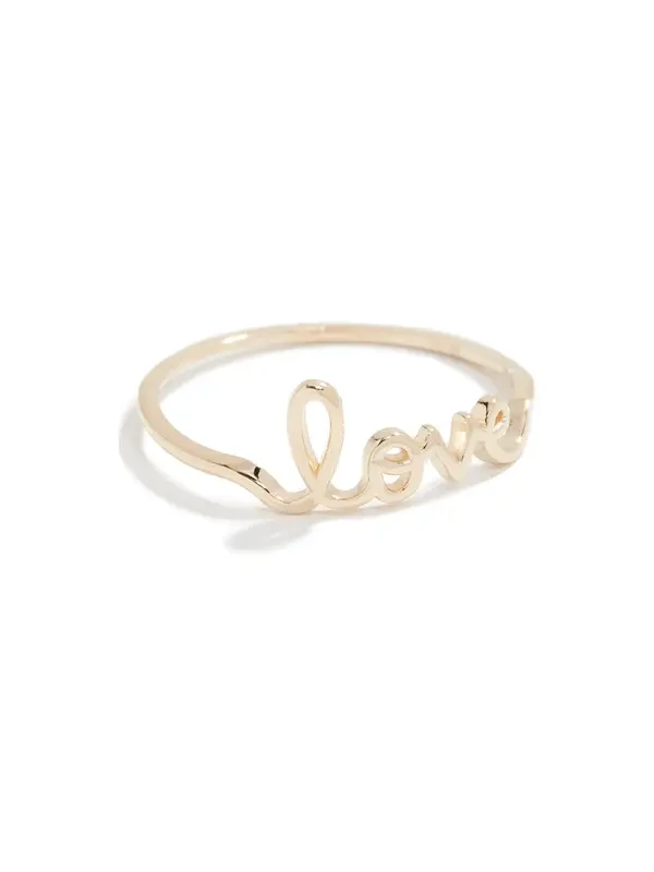 14k Gold Love Ring 14k Gold Love Ring