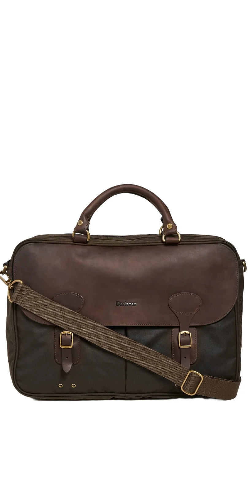 Wax Leather Briefcase