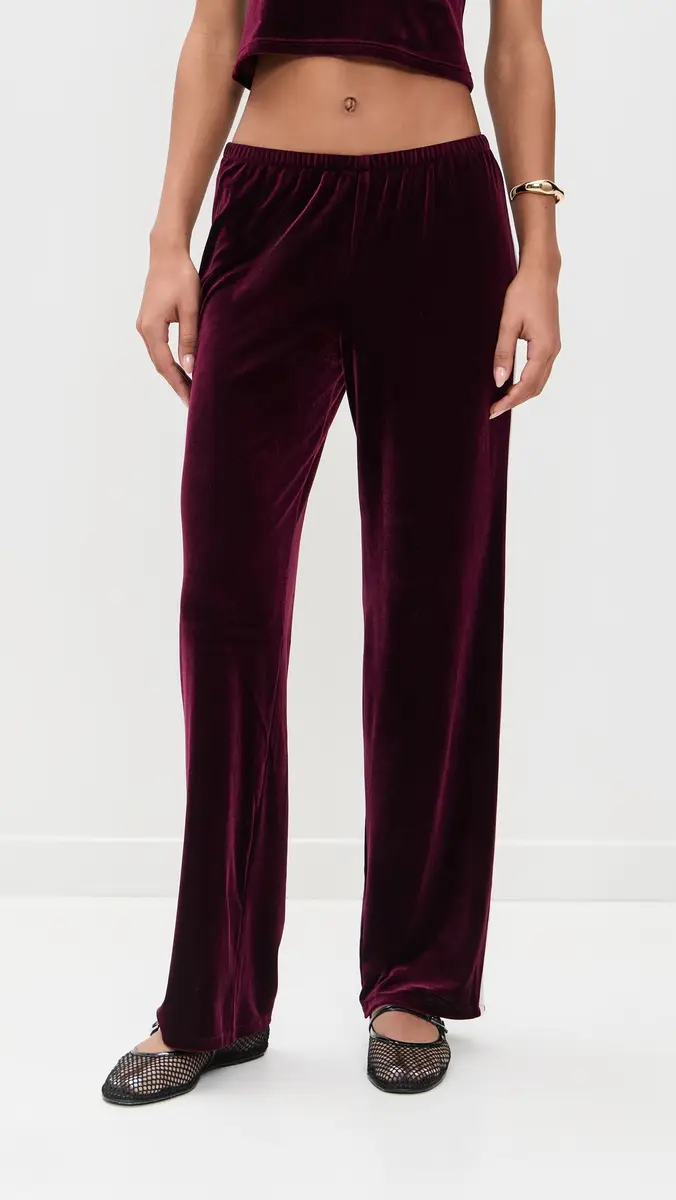 LE BOP Paige Velvet Pants | Thumbnail 2 LE BOP Paige Velvet Pants | Thumbnail 2