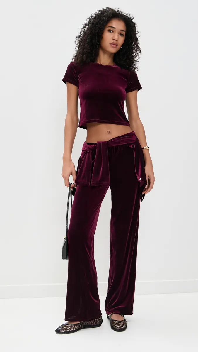 LE BOP Paige Velvet Pants | Thumbnail 5 LE BOP Paige Velvet Pants | Thumbnail 5