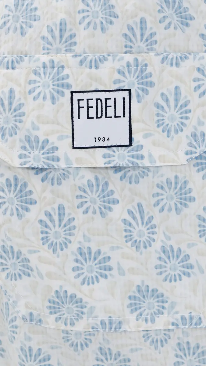 Fedeli Madeira Swim Trunks 5 Blue/Beige Floral | Thumbnail 6 Fedeli Madeira Swim Trunks 5 Blue/Beige Floral | Thumbnail 6