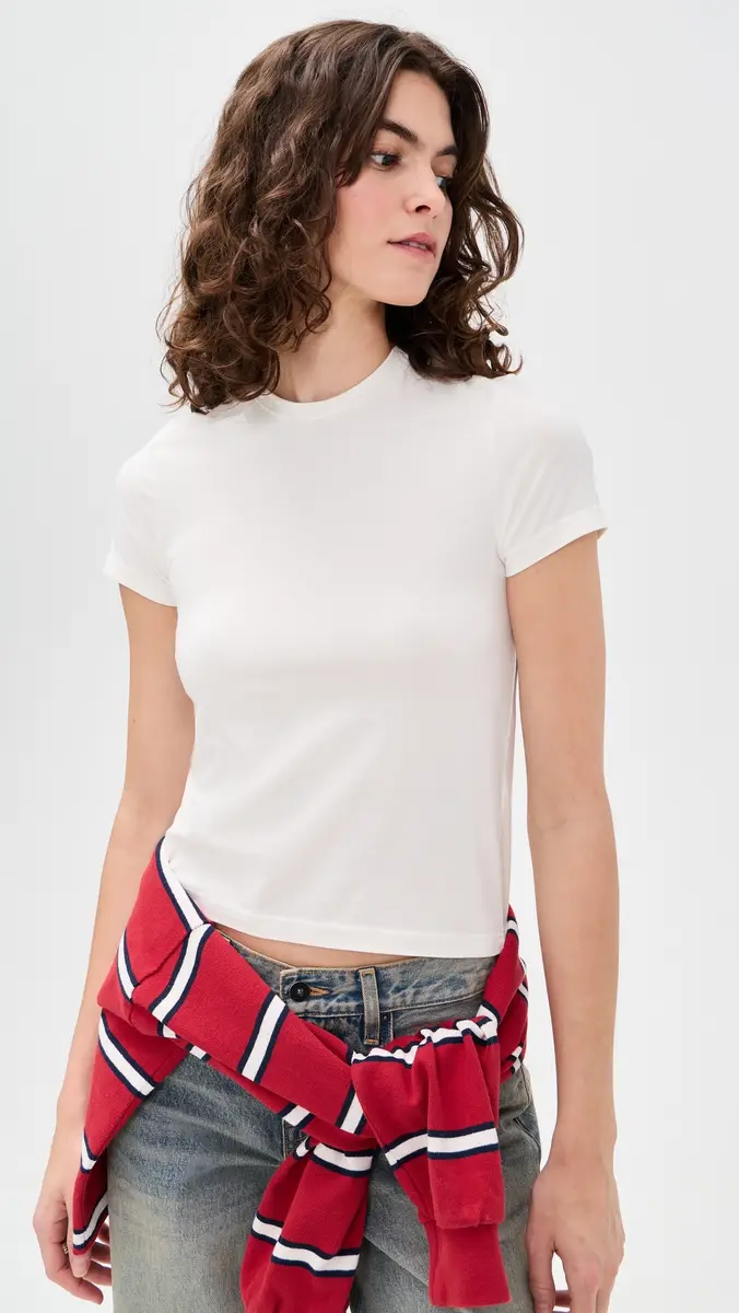 SLVRLAKE Fitted Tee Natural White | Thumbnail 2 SLVRLAKE Fitted Tee Natural White | Thumbnail 2
