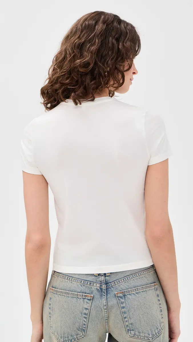 SLVRLAKE Fitted Tee Natural White | Thumbnail 3 SLVRLAKE Fitted Tee Natural White | Thumbnail 3
