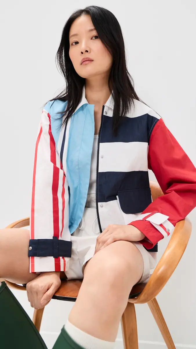 Rowing Blazers Nylon Utility Jacket Blue | Thumbnail 2