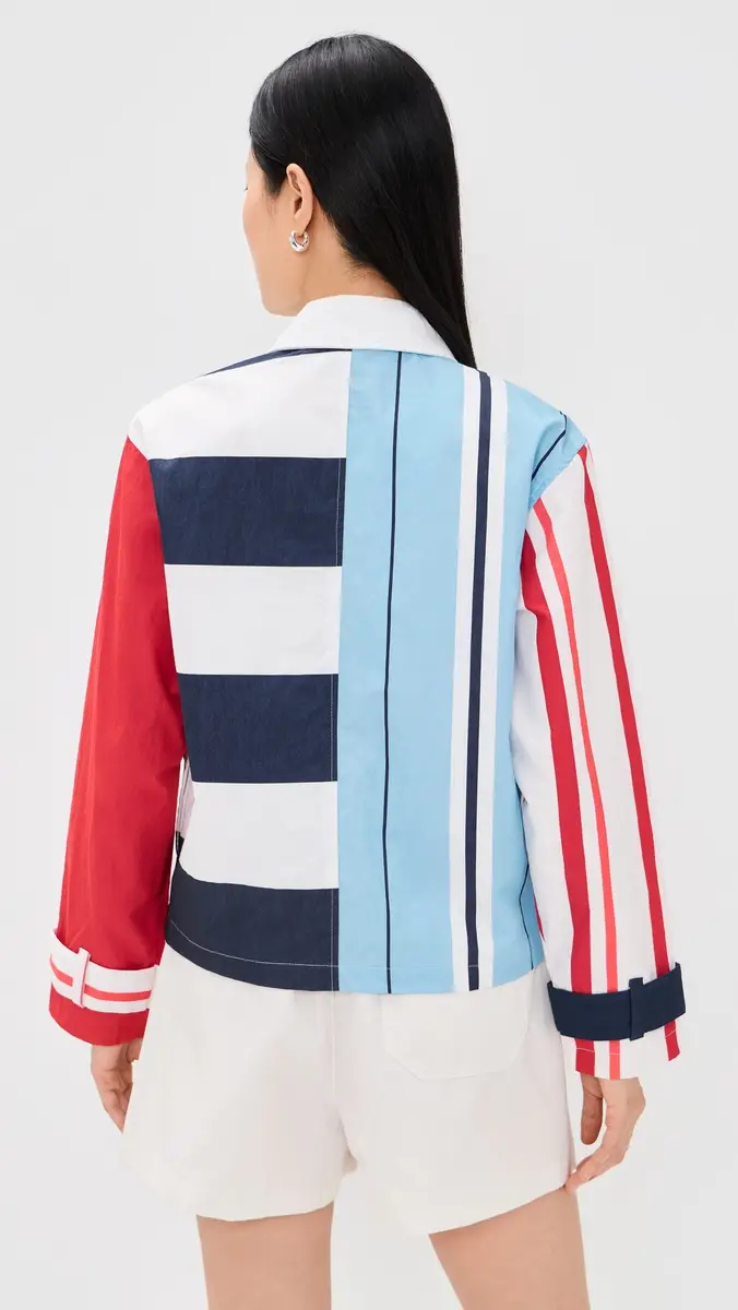 Rowing Blazers Nylon Utility Jacket Blue | Thumbnail 4