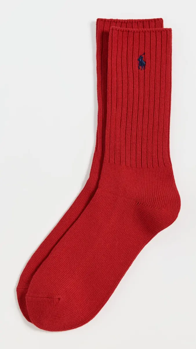 Polo Ralph Lauren Cotton Rib Crew Socks | Thumbnail 2