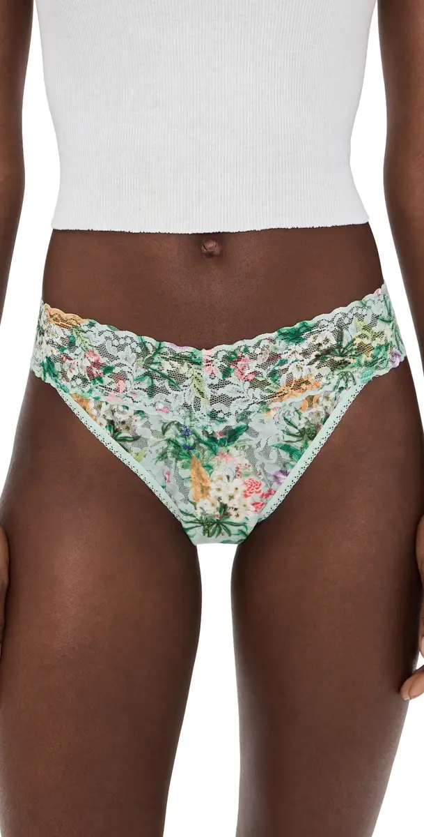 Printed Original Rise Thong Flog One Size Printed Original Rise Thong Flog One Size
