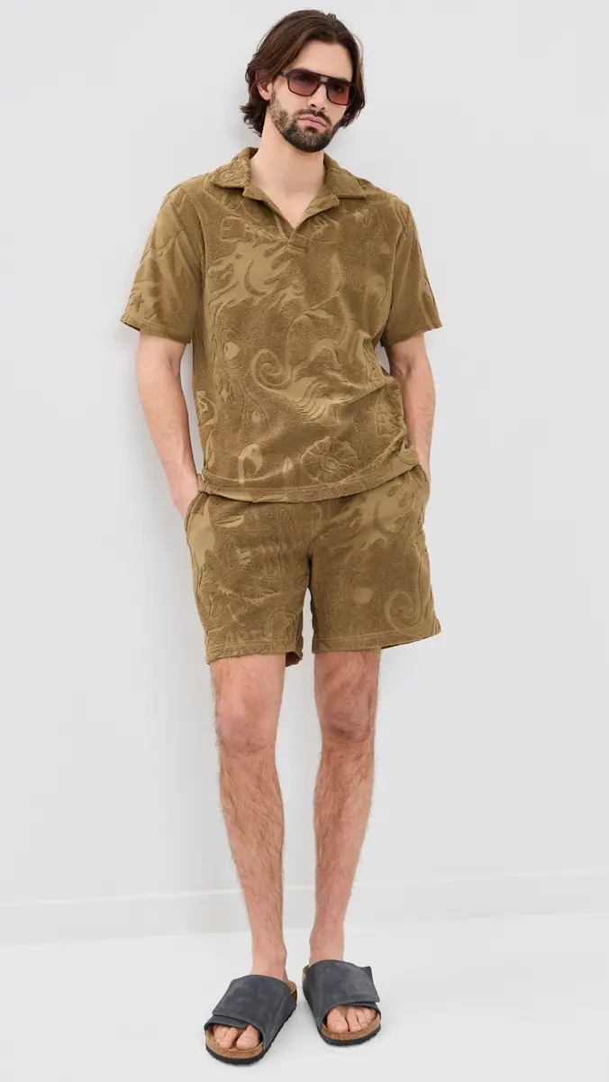 OAS Wendelo Porto Shorts 7 ight Brown | Thumbnail 5 OAS Wendelo Porto Shorts 7 ight Brown | Thumbnail 5