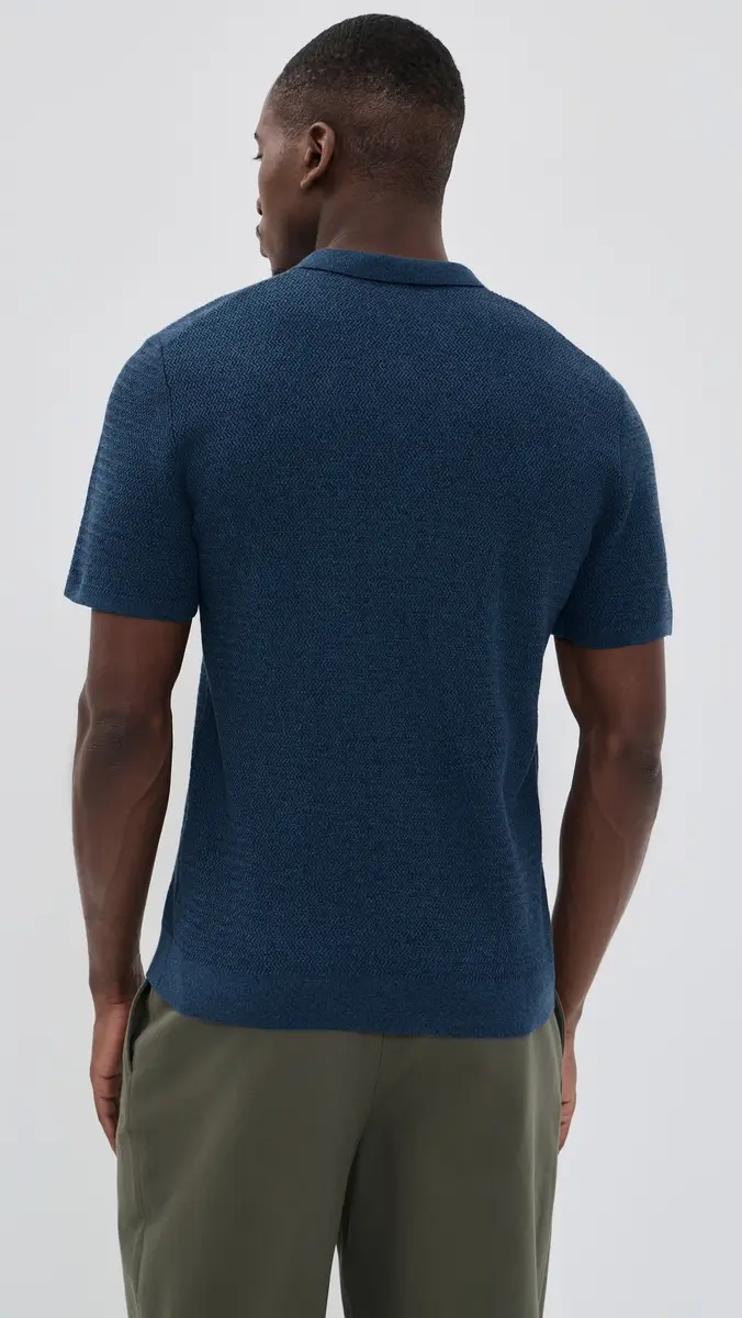 RAILS Nathan Knit Polo Harbour | Thumbnail 3 RAILS Nathan Knit Polo Harbour | Thumbnail 3