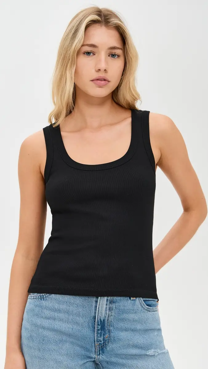 Madewell (Re)Generative Cotton Ribbed Scoop Neck Tank | Thumbnail 2