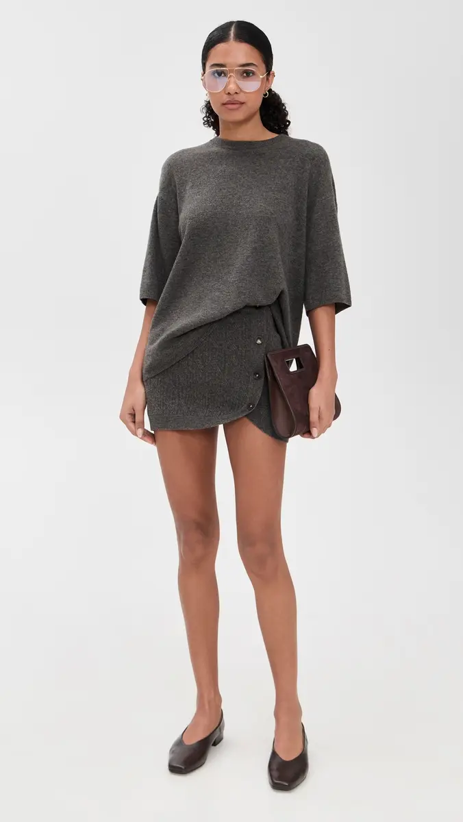 The Garment Como Oversized Tee Grey Melange | Thumbnail 5 The Garment Como Oversized Tee Grey Melange | Thumbnail 5