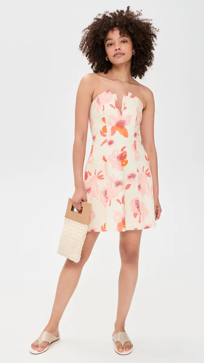 De Loreta Coraza Dress Peonia Red | Thumbnail 5