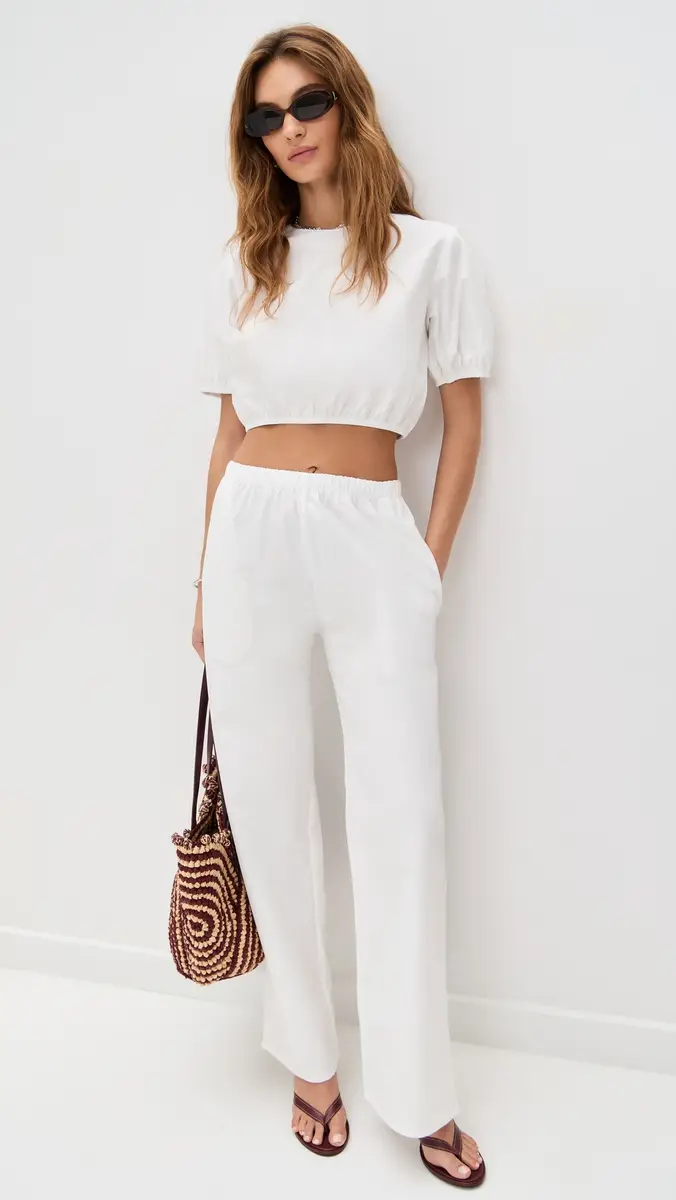LE BOP Lillian Cropped Blouse | Thumbnail 5