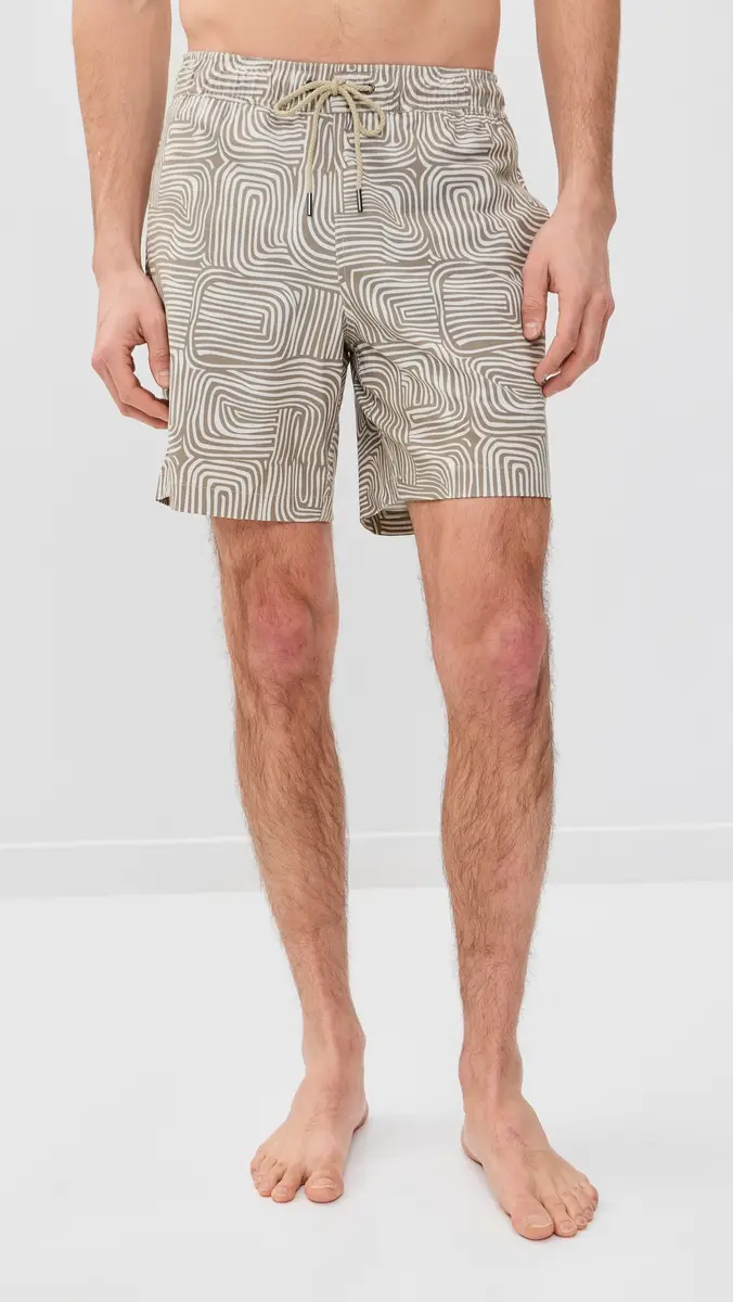 Fair Harbor The Bayberry Swim Trunks 7 Wavy ands | Thumbnail 2 Fair Harbor The Bayberry Swim Trunks 7 Wavy ands | Thumbnail 2