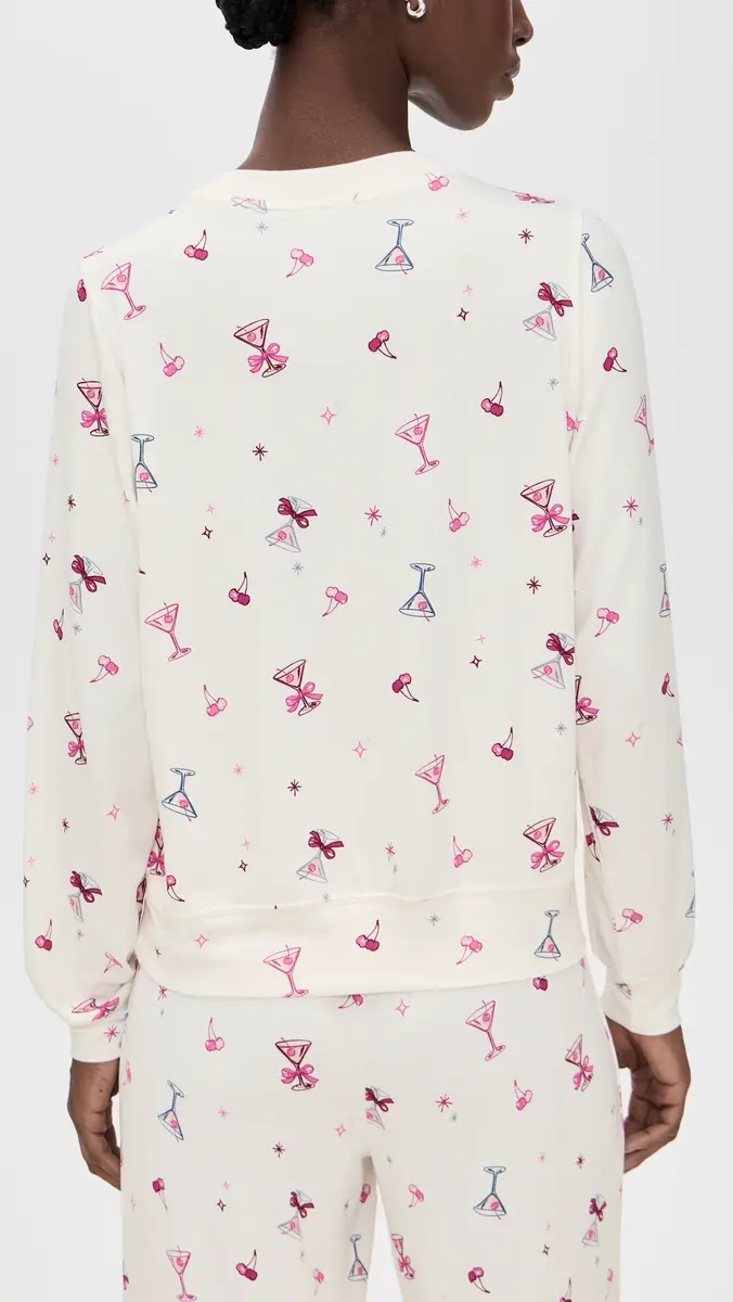 Z Supply Classic Martini Long Sleeve Top Vanilla Ice | Thumbnail 3