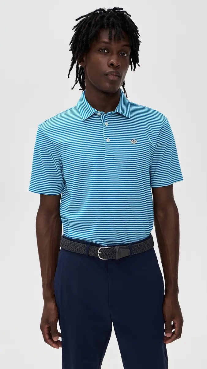 Adidas Golf Originals Stripe Pique Polo | Thumbnail 2 Adidas Golf Originals Stripe Pique Polo | Thumbnail 2