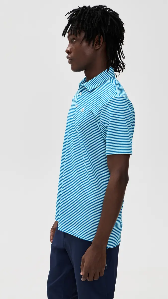 Adidas Golf Originals Stripe Pique Polo | Thumbnail 4 Adidas Golf Originals Stripe Pique Polo | Thumbnail 4