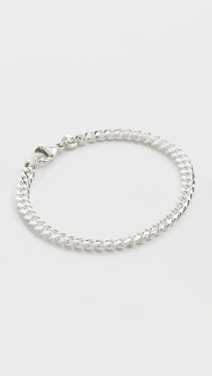 Zoë Chicco Sterling Silver Curb Chain Bracelet | Thumbnail 2 Zoë Chicco Sterling Silver Curb Chain Bracelet | Thumbnail 2