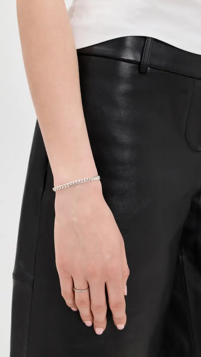 Zoë Chicco Sterling Silver Curb Chain Bracelet | Thumbnail 3 Zoë Chicco Sterling Silver Curb Chain Bracelet | Thumbnail 3