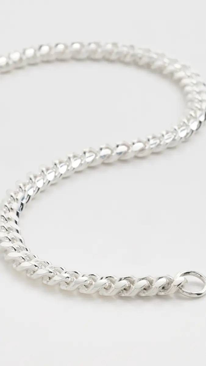 Zoë Chicco Sterling Silver Curb Chain Bracelet | Thumbnail 4 Zoë Chicco Sterling Silver Curb Chain Bracelet | Thumbnail 4
