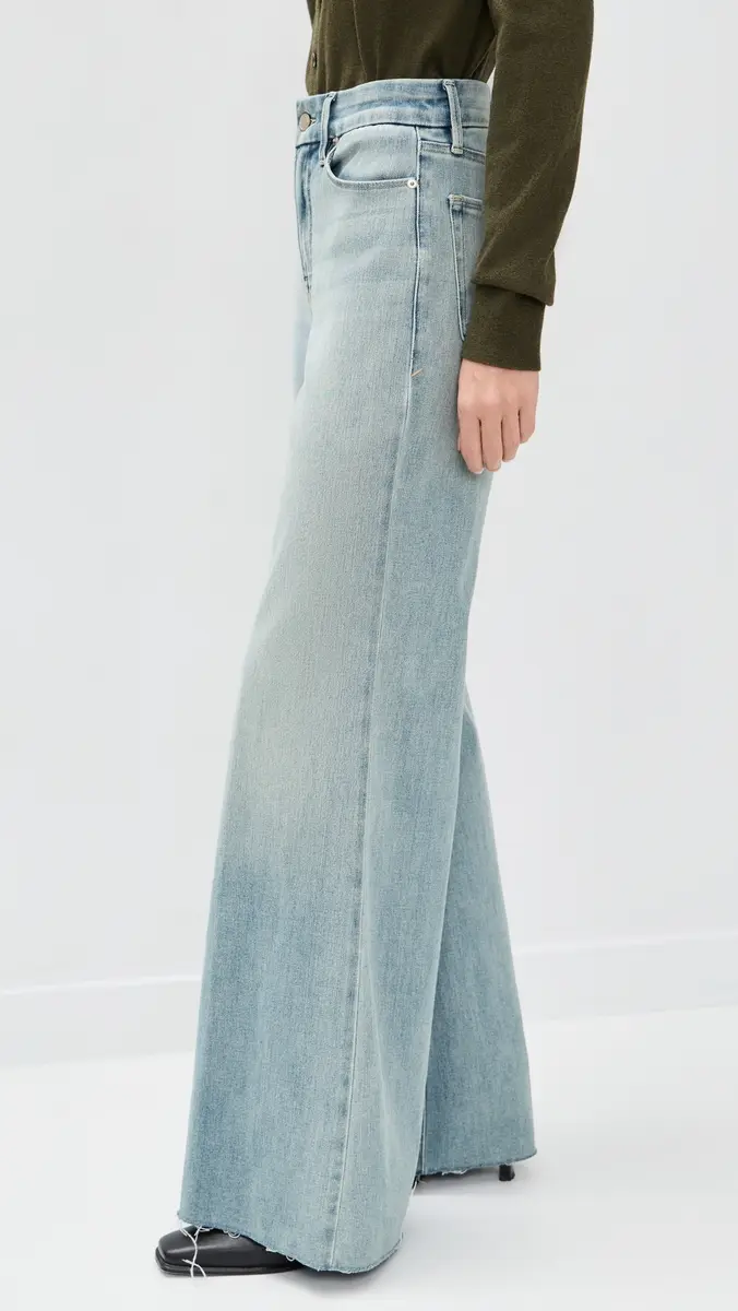 Good American Good Waist Palazzo Jeans Indigo1145 | Thumbnail 4 Good American Good Waist Palazzo Jeans Indigo1145 | Thumbnail 4
