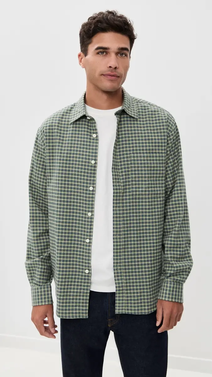 NN07 Deon Check Shirt Coral Check | Thumbnail 2 NN07 Deon Check Shirt Coral Check | Thumbnail 2
