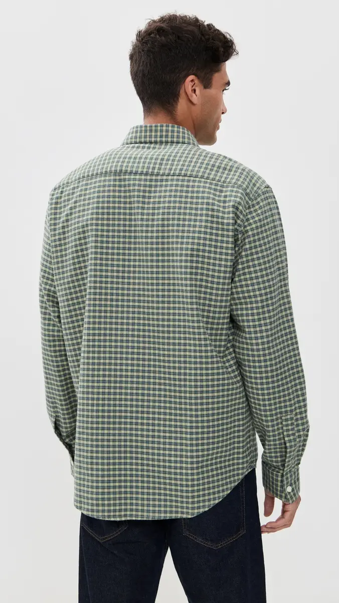 NN07 Deon Check Shirt Coral Check | Thumbnail 3 NN07 Deon Check Shirt Coral Check | Thumbnail 3