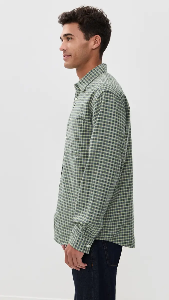 NN07 Deon Check Shirt Coral Check | Thumbnail 4 NN07 Deon Check Shirt Coral Check | Thumbnail 4