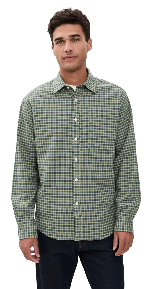 NN07 Deon Check hirt Coral Check | Image 1 NN07 Deon Check hirt Coral Check | Image 1