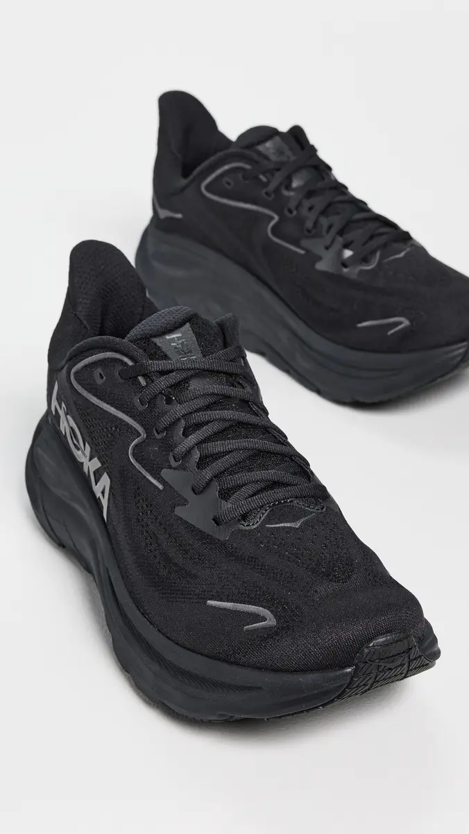 HOKA Men's Clifton Sneakers Black / Black | Thumbnail 4 HOKA Men's Clifton Sneakers Black / Black | Thumbnail 4