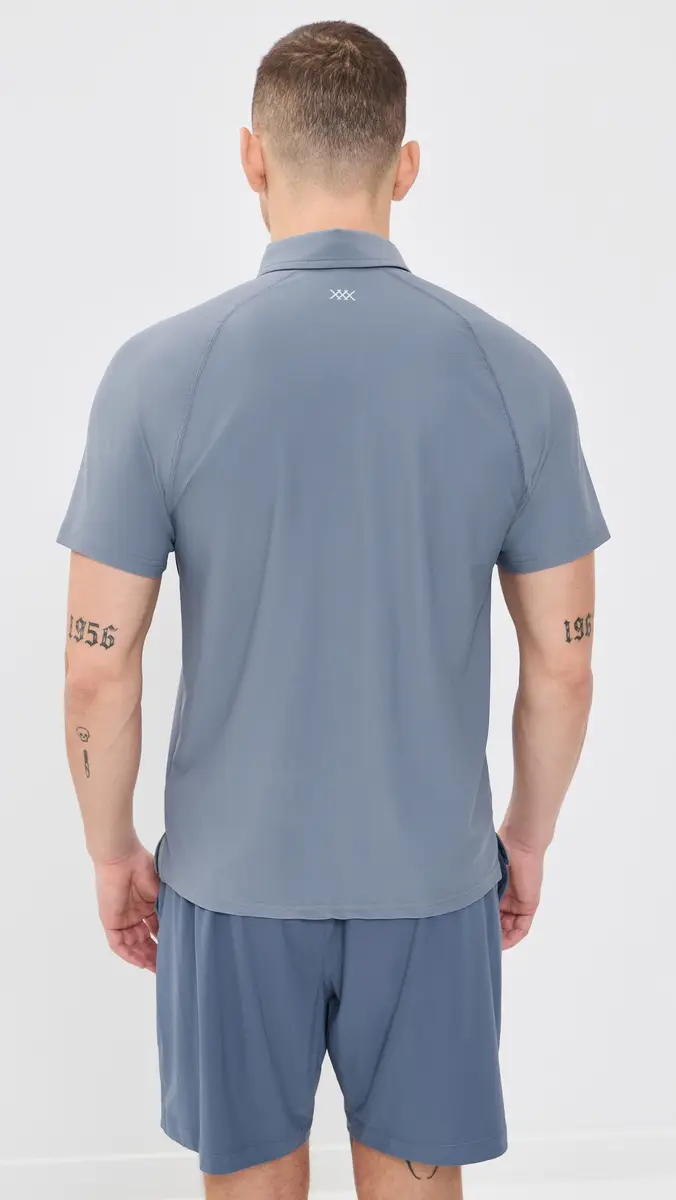 Rhone Regatta Pique Polo Top hale Blue | Thumbnail 3 Rhone Regatta Pique Polo Top hale Blue | Thumbnail 3