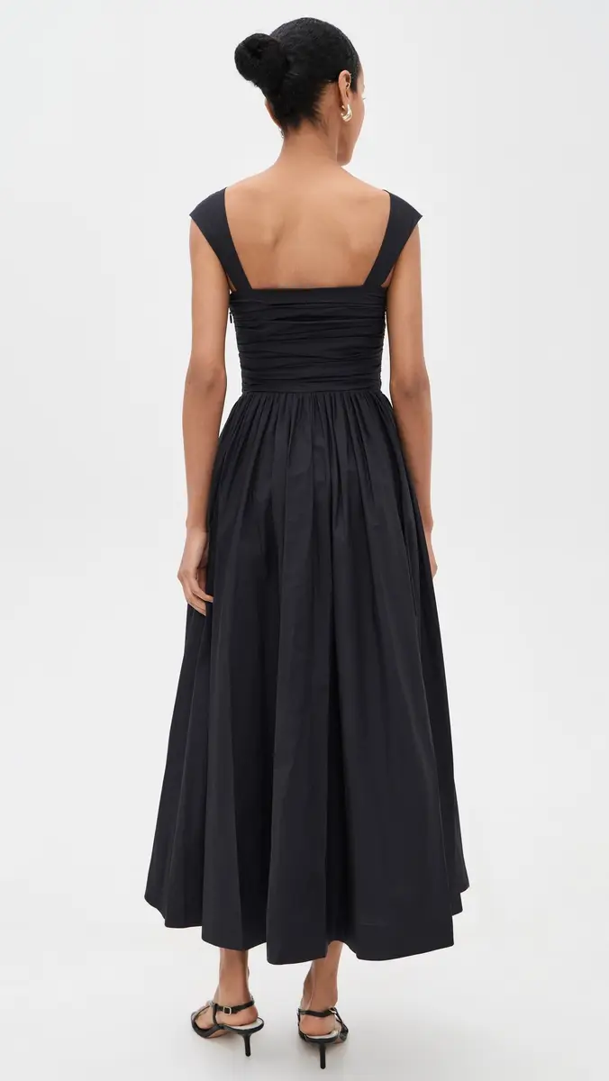 AMUR Galilea Ruched Dress Black | Thumbnail 3 AMUR Galilea Ruched Dress Black | Thumbnail 3