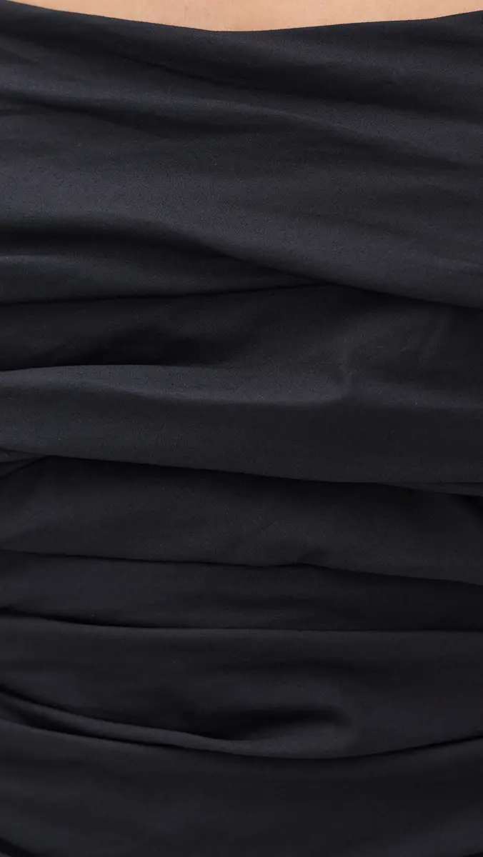 AMUR Galilea Ruched Dress Black | Thumbnail 6 AMUR Galilea Ruched Dress Black | Thumbnail 6