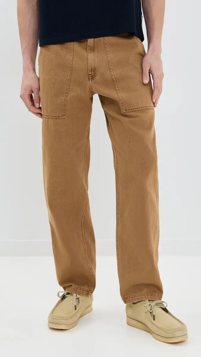 Alex Mill Painter Pants in Recycled Denim Mountain Clay | Thumbnail 2