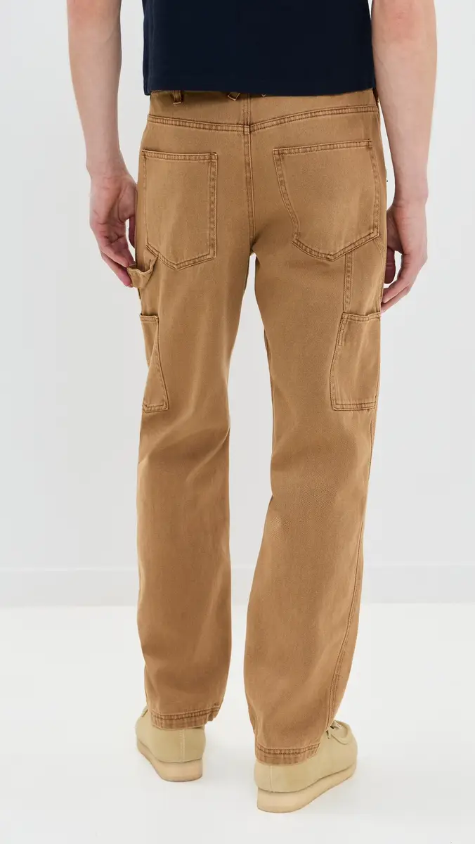 Alex Mill Painter Pants in Recycled Denim Mountain Clay | Thumbnail 3