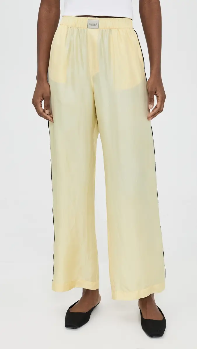 Comme Si La Alta Silk Boxer Pants | Thumbnail 2 Comme Si La Alta Silk Boxer Pants | Thumbnail 2