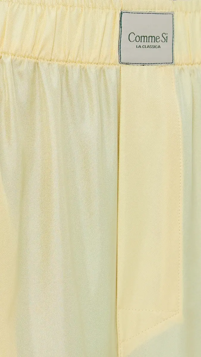 Comme Si La Alta Silk Boxer Pants | Thumbnail 6 Comme Si La Alta Silk Boxer Pants | Thumbnail 6