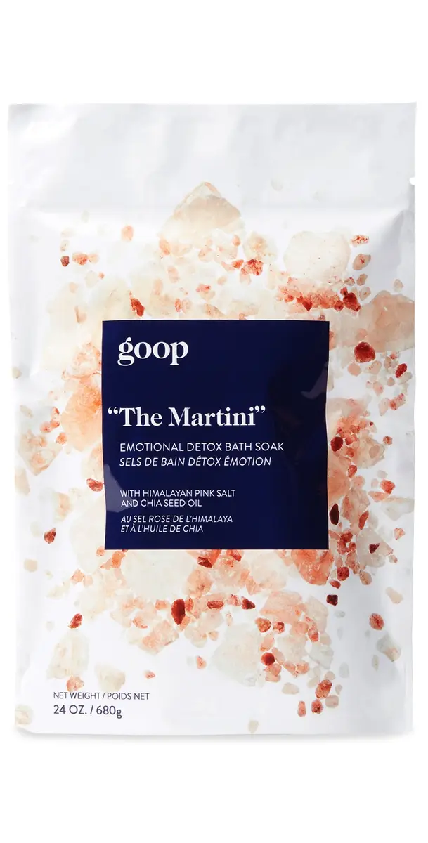 goop beauty The Martini Emotional Detox Bath Soak No Color