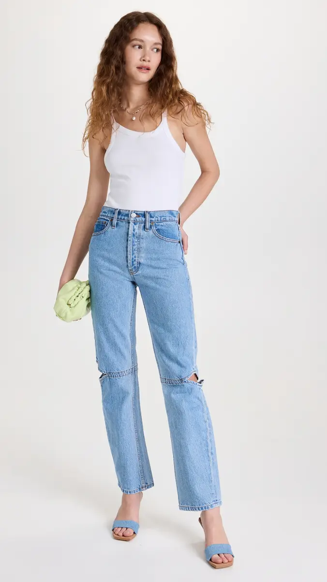 STILL HERE Cowgirl Jeans in Vintage Blue Vintage | Thumbnail 5