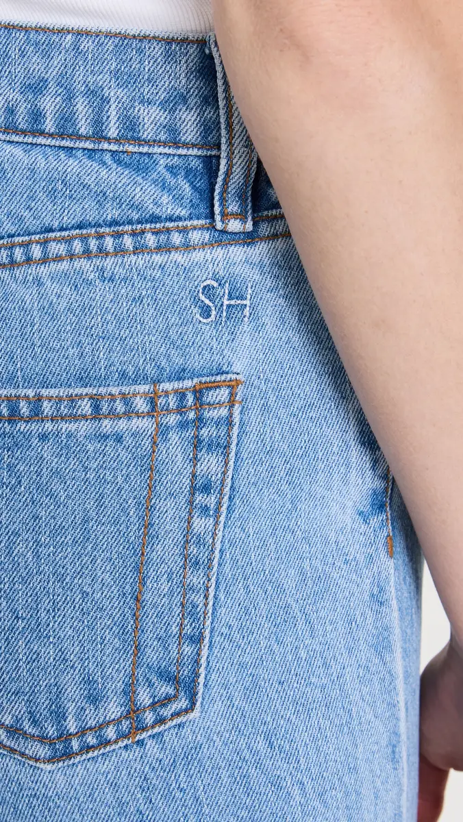 STILL HERE Cowgirl Jeans in Vintage Blue Vintage | Thumbnail 6
