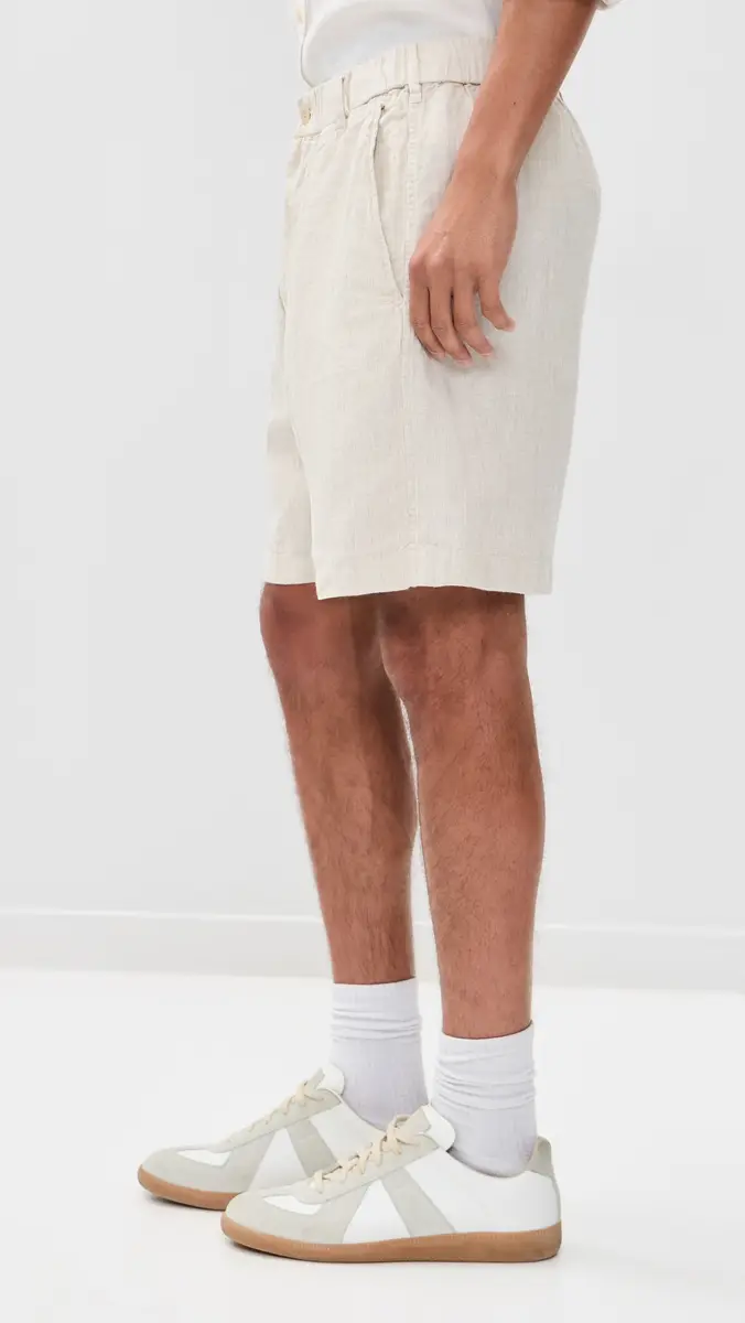 Madewell Linen Pull On Shorts 6 | Thumbnail 4 Madewell Linen Pull On Shorts 6 | Thumbnail 4
