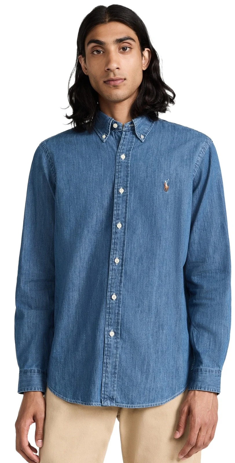 Classic Fit Denim Shirt Classic Fit Denim Shirt