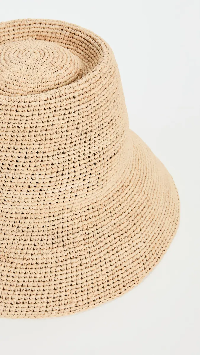 JANESSA LEONE Felix Straw Bucket Hat | Thumbnail 3