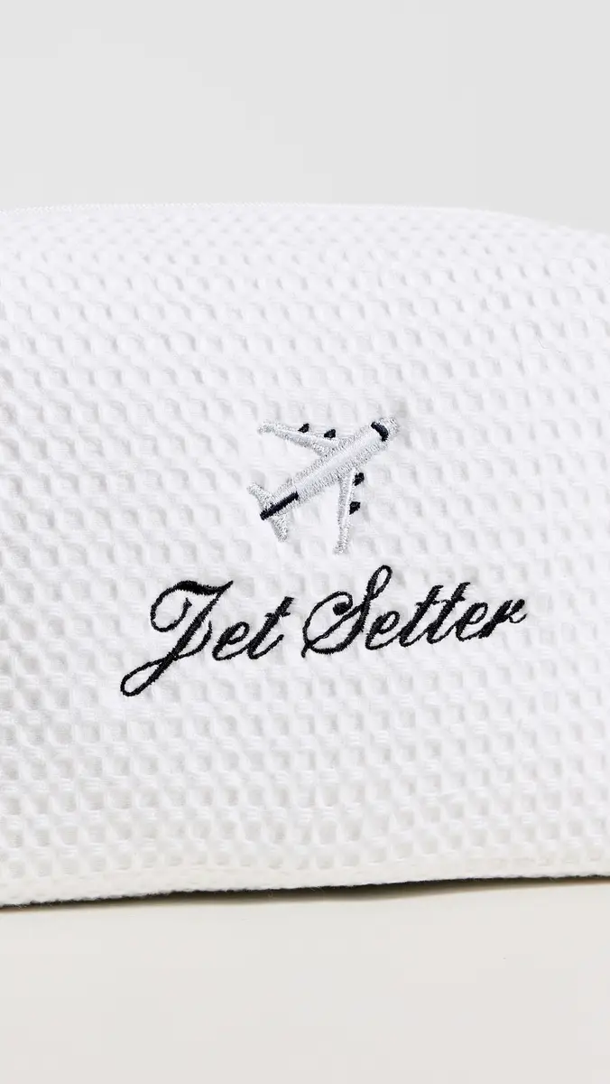 Abbode Jet Setter Waffle Pouch Cloud One Size | Thumbnail 6 Abbode Jet Setter Waffle Pouch Cloud One Size | Thumbnail 6