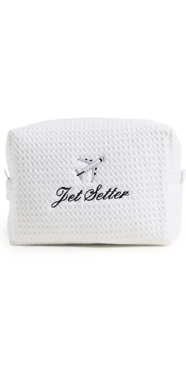 Abbode Jet Setter Waffle Pouch Cloud One Size | Image 1 Abbode Jet Setter Waffle Pouch Cloud One Size | Image 1