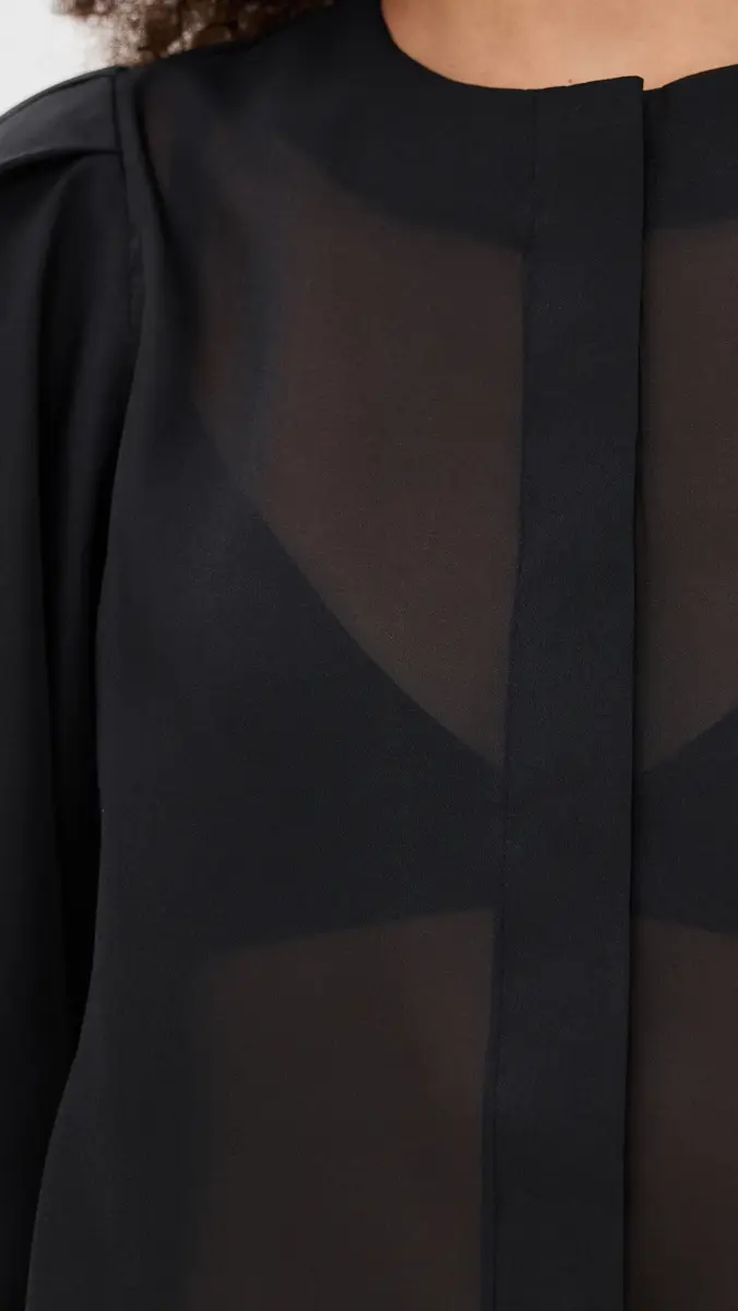 LE BOP Liza Organza Puff Sleeve Top | Thumbnail 6 LE BOP Liza Organza Puff Sleeve Top | Thumbnail 6