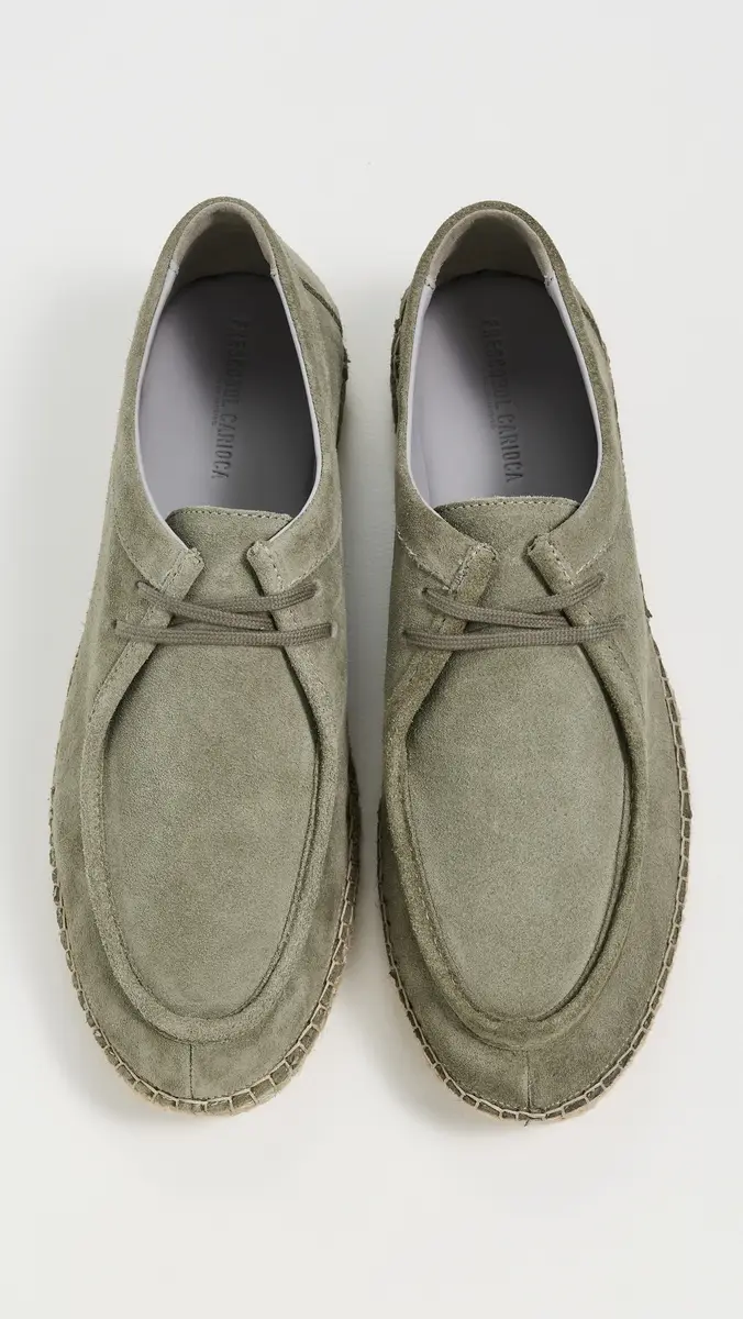 Frescobol Carioca Rodolfo Suede Espadrille Boots Pale Green | Thumbnail 4 Frescobol Carioca Rodolfo Suede Espadrille Boots Pale Green | Thumbnail 4
