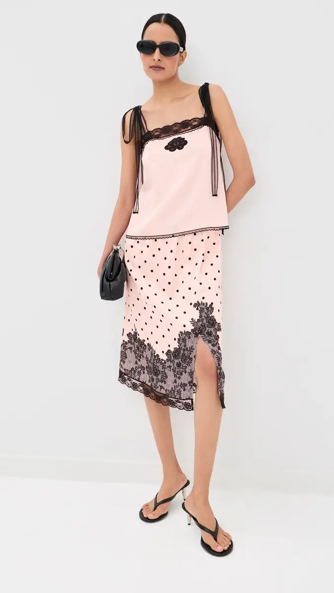 Marc Jacobs Ribbon Strap Top Blush | Thumbnail 5 Marc Jacobs Ribbon Strap Top Blush | Thumbnail 5