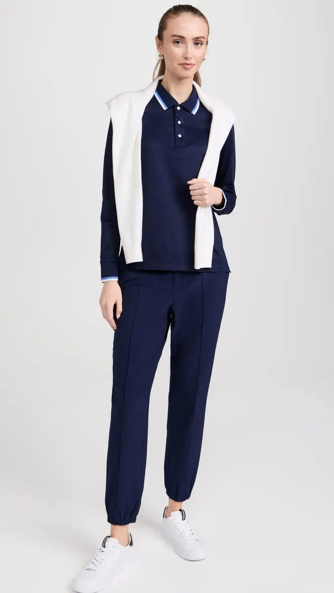 RLX Ralph Lauren Tissue Weight 4-Way Stretch Joggers Refined Navy | Thumbnail 5