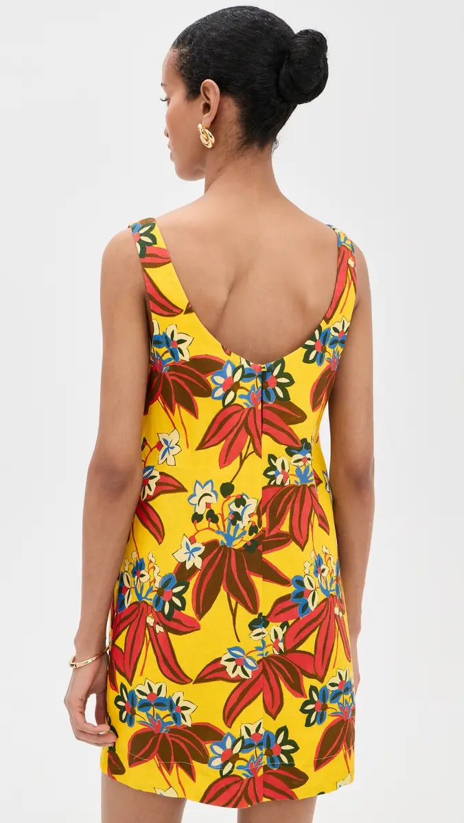 ALÉMAIS Leo Embroidered Mini Dress Multi | Thumbnail 3 ALÉMAIS Leo Embroidered Mini Dress Multi | Thumbnail 3